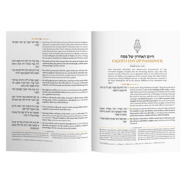 Achron shel Pesach Shul Haftarah Companion