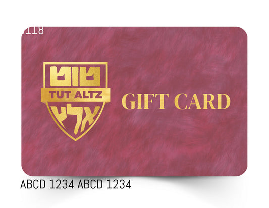 Tut Altz Shop Gift Card